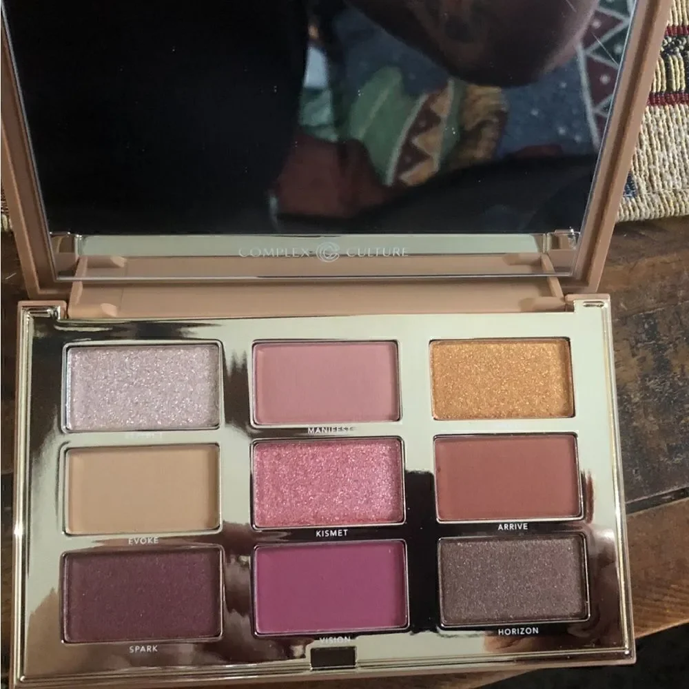 Complex culture future so bright palette and brush, nine shades mattes+ shimmers